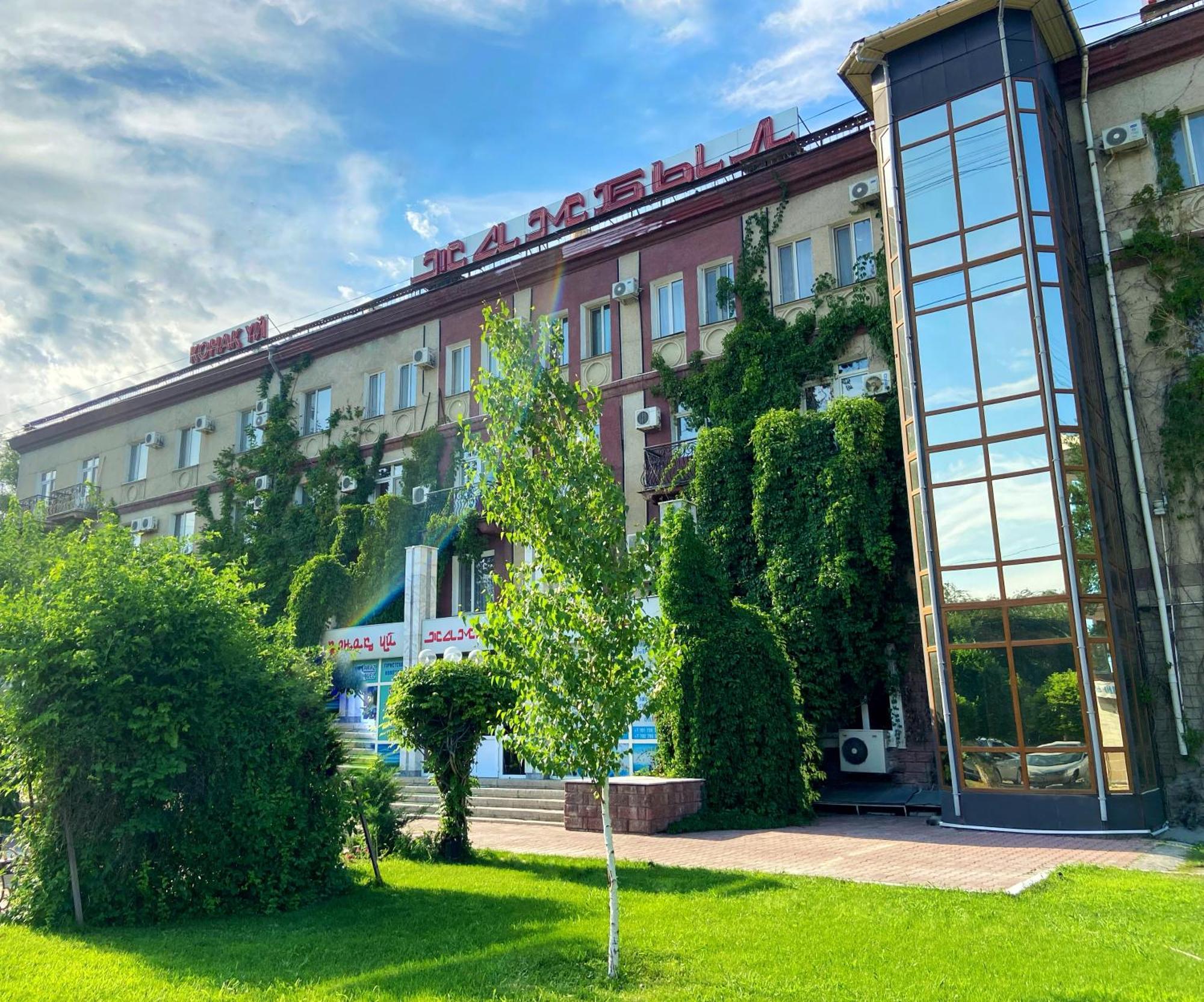 Hotel Zhambyl تاراز المظهر الخارجي الصورة
